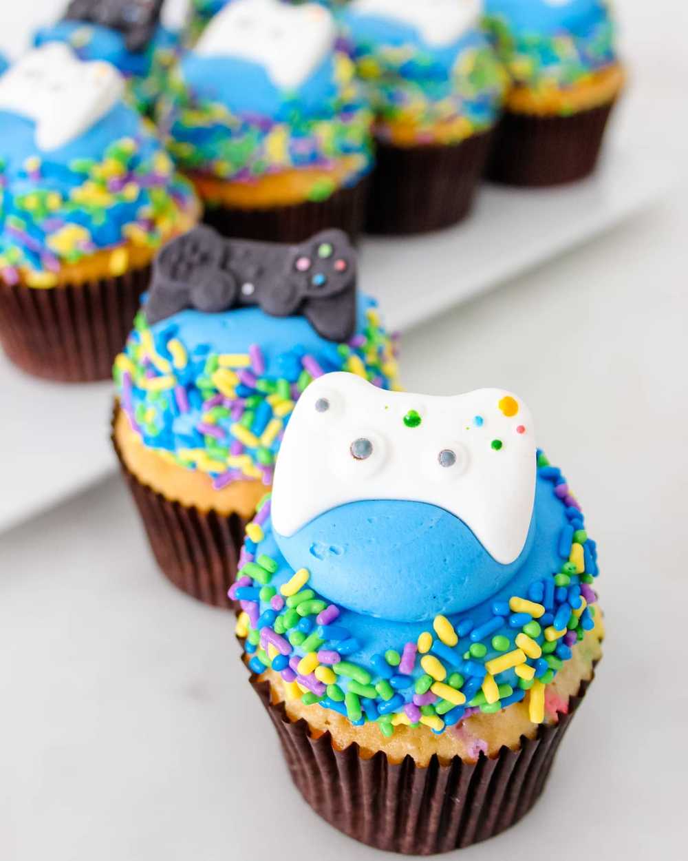 Gamer X Box Playstation Cupcakes