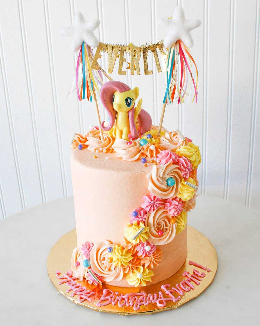 My Little Pony Shutter Fly Birthday Cake 