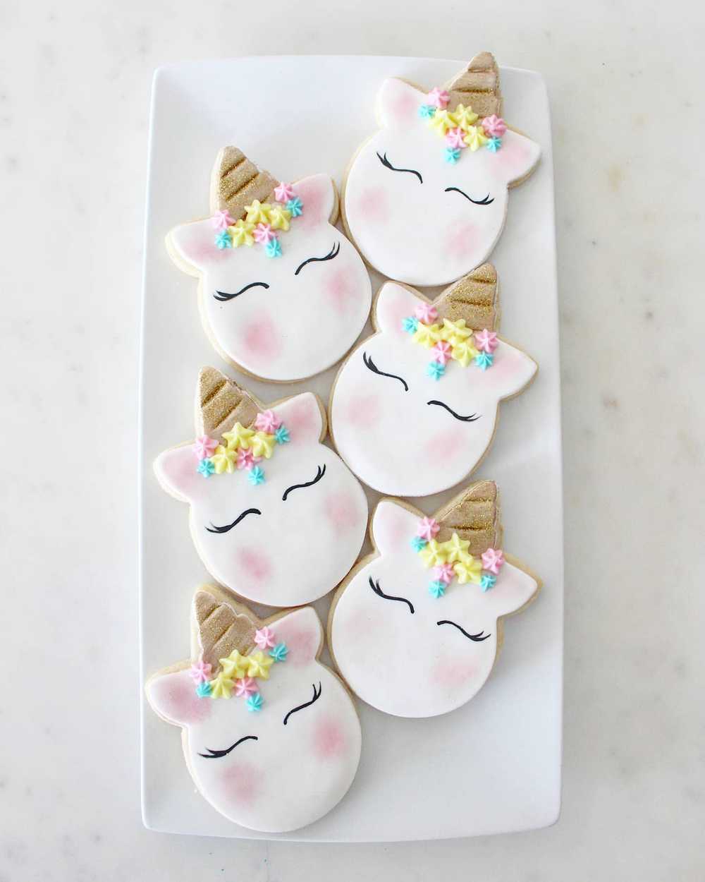 Unicorn Sugar Cookies