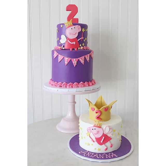 Peppa Pig Birthday Girl Cake Princess