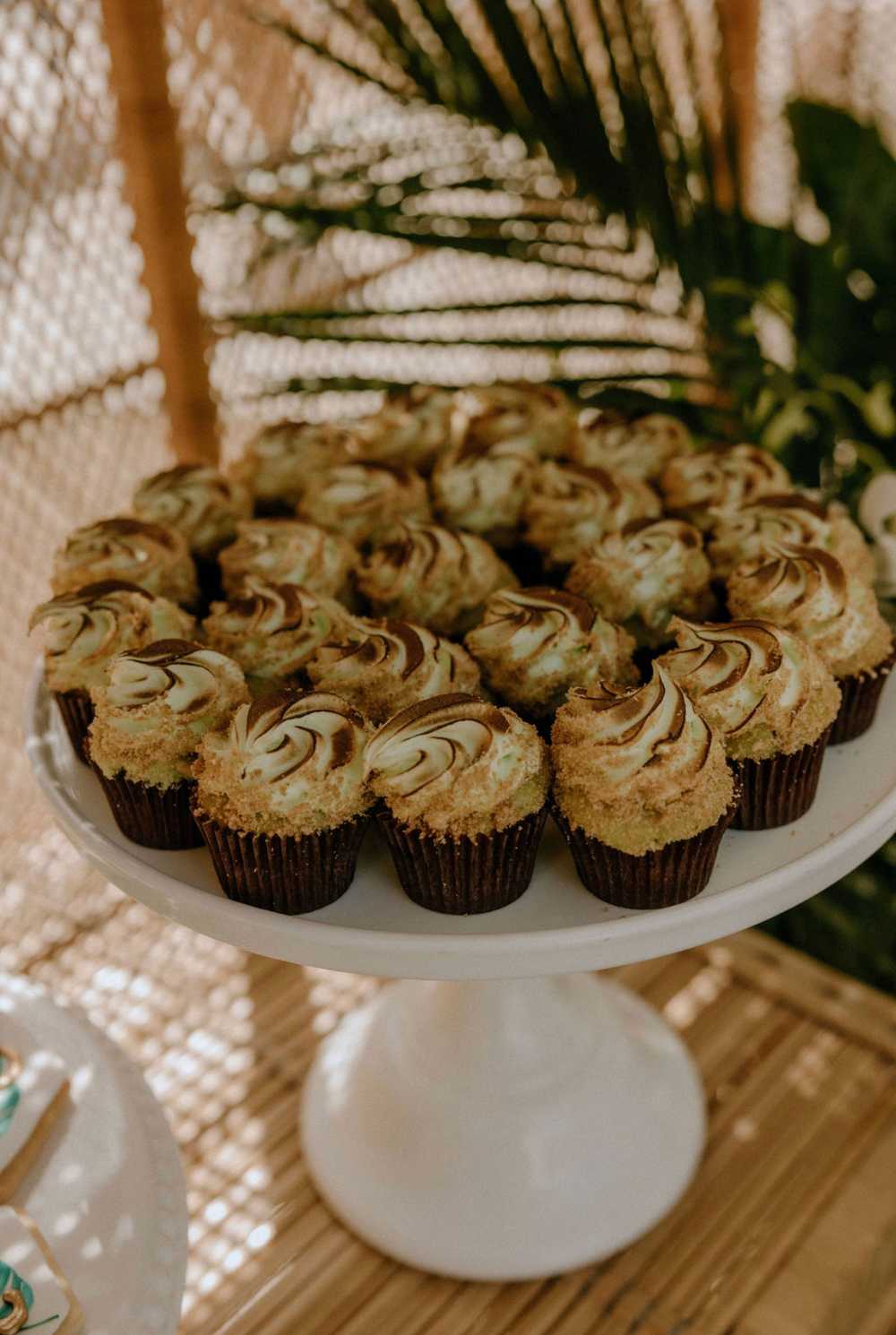 Lemon Meringue Cupcake platter