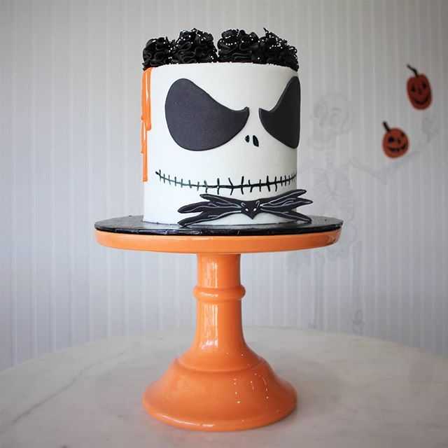 jack skellington nightmare before christmas cake birthday halloween best fresno