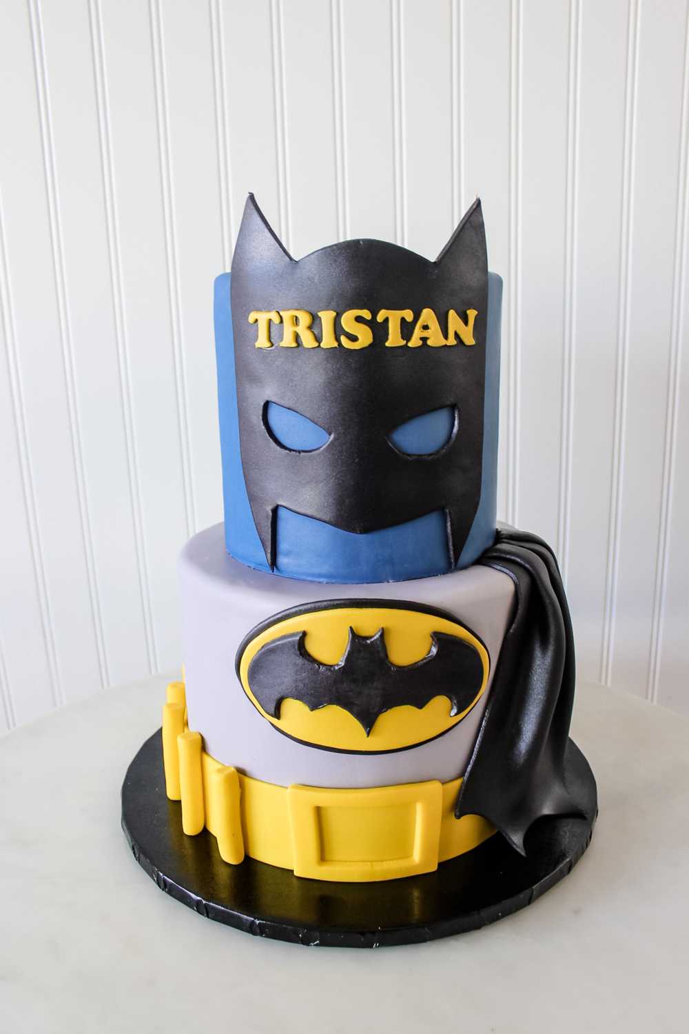 batman Sony Boy birthday cake