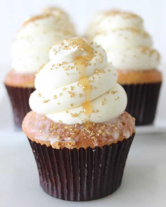 Honey Butter Cupcake