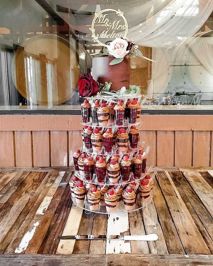 Wedding Cake Dessert Table 