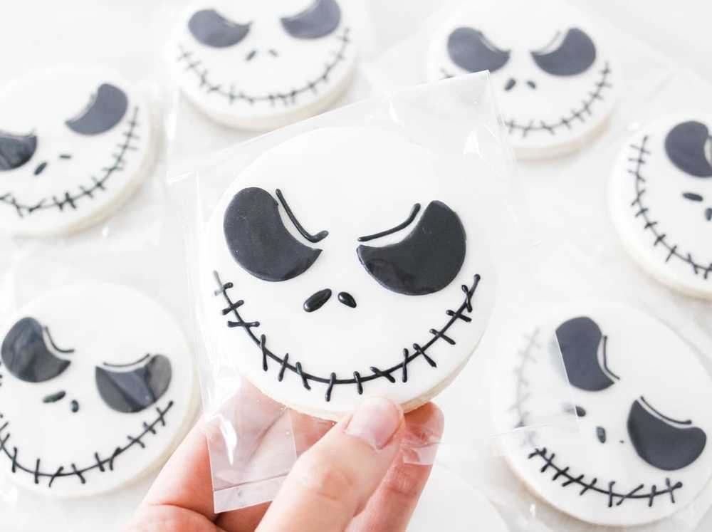 Jack Skellington Sugar Cookies