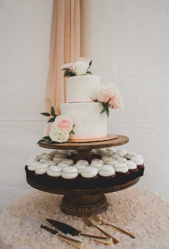 new vintage buttercream=blush ivory dessert cupc…try chic table cake