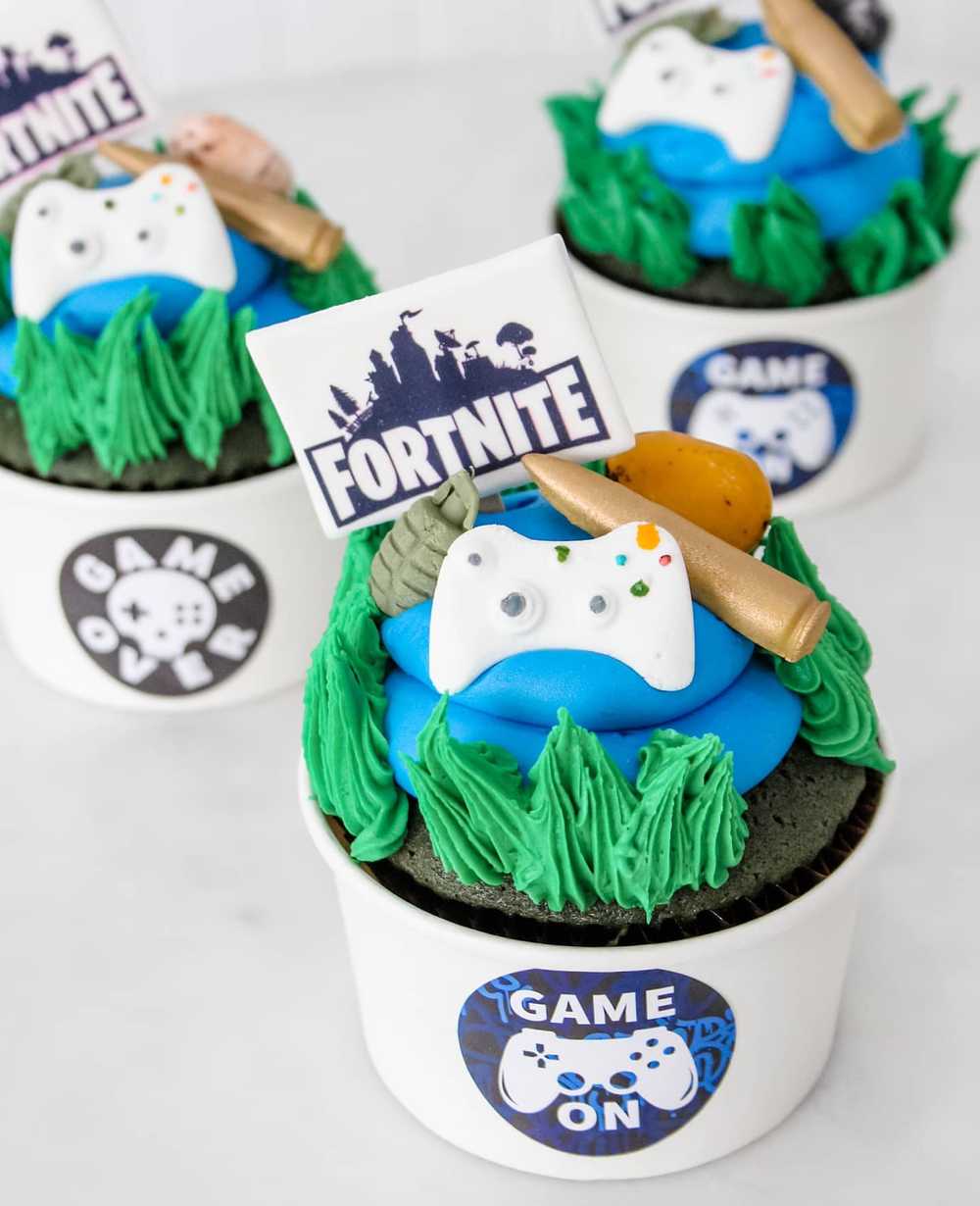 Fortnite gamer Cupcakes