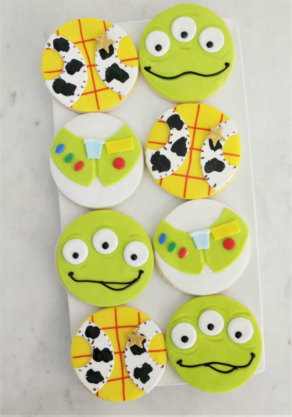 Toy Story Woody Alein Buzz Disney Cookies Favors Birthday