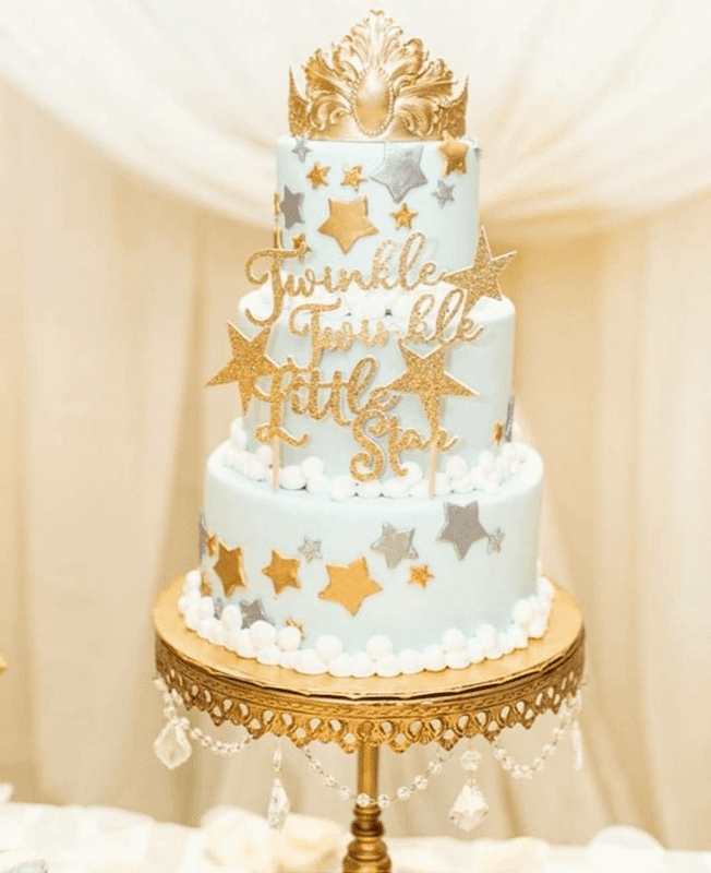 2018 twinkle twinkle little star cake