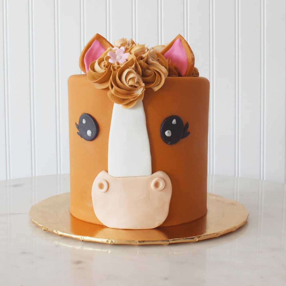 Horse Birthday Cake