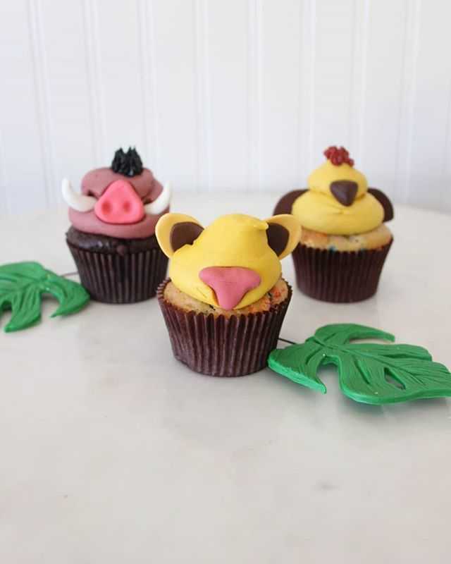 Lion King Inspired Cupakes