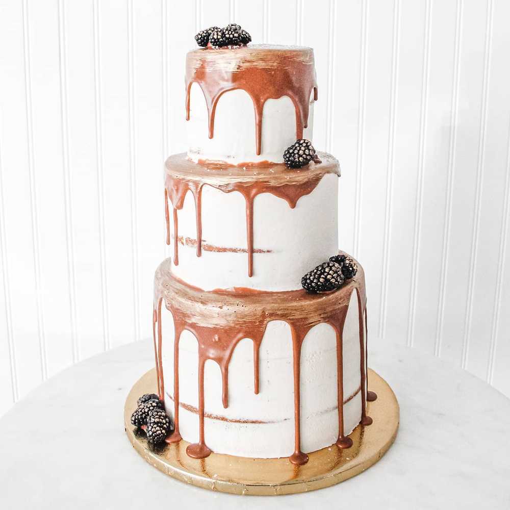 Salted Caramel Wedding Cake