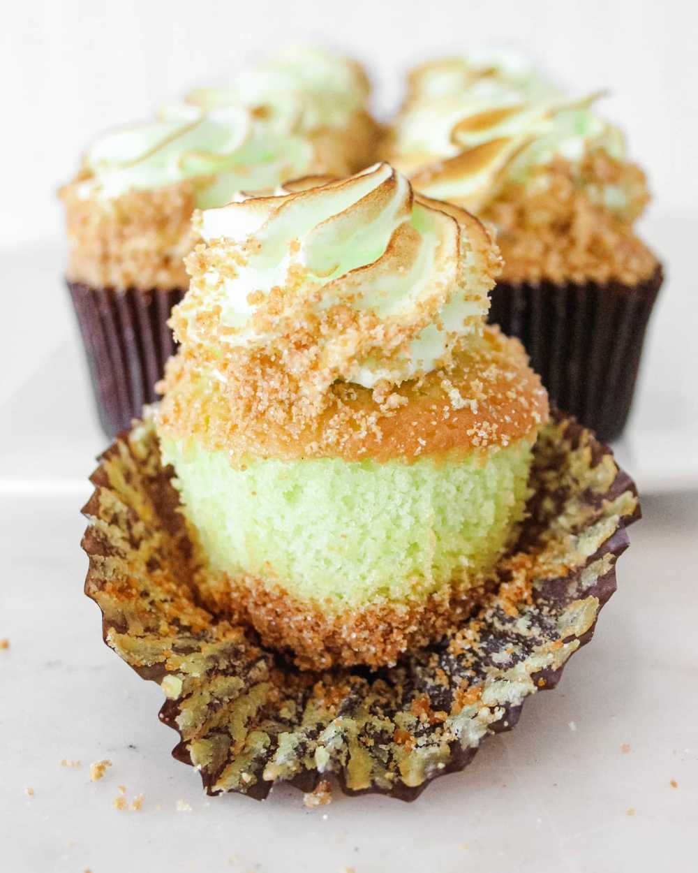 key lime pie cupcake