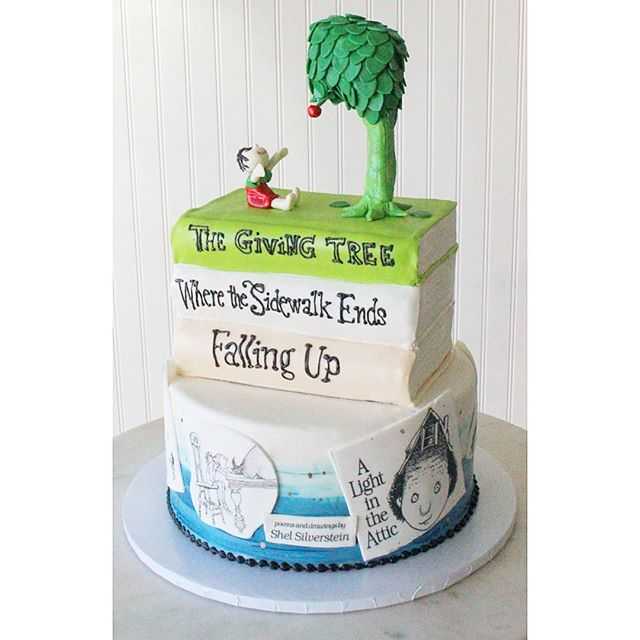 Story Book Cake Teacher The Giving Tree Kids Birthday